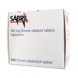 Сабрил (Вигабатрин) таблетки 500мг №100 (100 таблеток) в Костроме и области фото