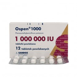 Оспен (Феноксиметилпенициллин) табл. 1млн. МЕ №12 в Костроме и области фото