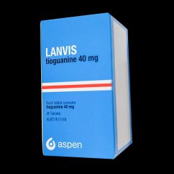 Ланвис (Тиогуанин) таблетки 40мг 25шт в Костроме и области фото