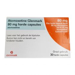 Атомоксетин 80 мг Европа :: Аналог Когниттера :: Glenmark капс. №30 в Костроме и области фото