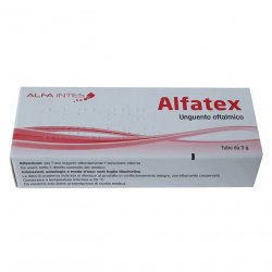 Альфатекс (Эубетал Антибиотико) глазная мазь 3г в Костроме и области фото
