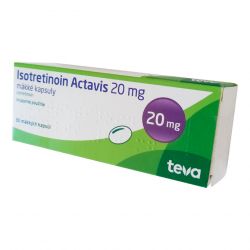 Изотретиноин Actavis (аналог Акненормин, Aknenormin) капс. 20мг 30шт в Костроме и области фото