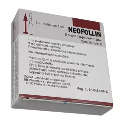 Неофоллин (Эстрадиол инъекции) :: Прогинон-депо аналог 5мг/мл ампулы №5 фото