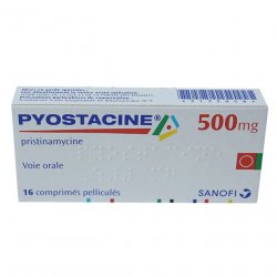 Пиостацин (Пристинамицин) таблетки 500мг №16 в Костроме и области фото